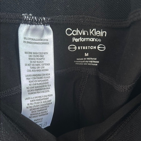 Calvin Klein Black Biker Shorts - Picture 7 of 7